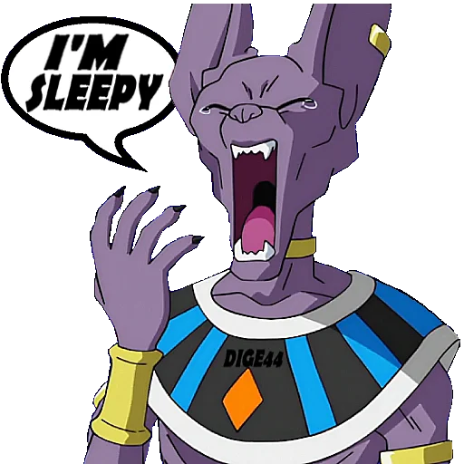 😪 Стикер «??DRAGON BALL SUPER» для Telegram