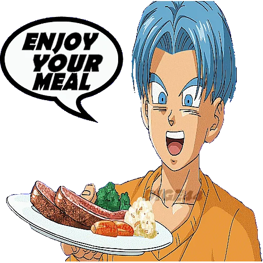 🍝 Стикер «??DRAGON BALL SUPER» для Telegram