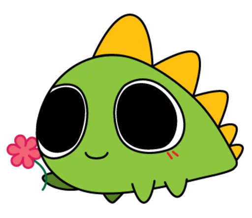 Стикерпак Dragonbot Jr для Telegram