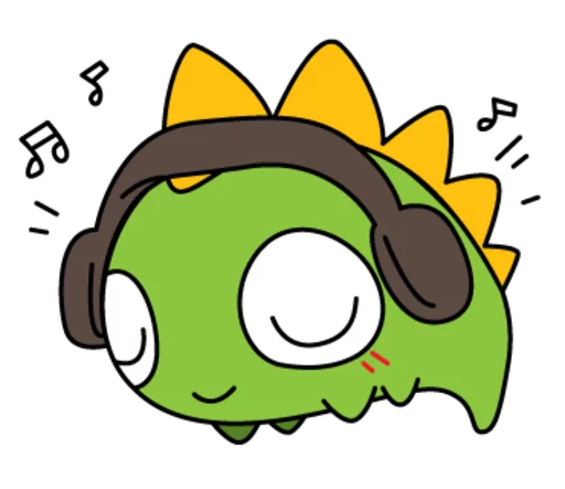 🎧 Стикер «Dragonbot Jr» для Telegram