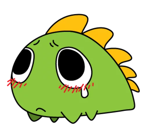 😢 Стикер «Dragonbot Jr» для Telegram