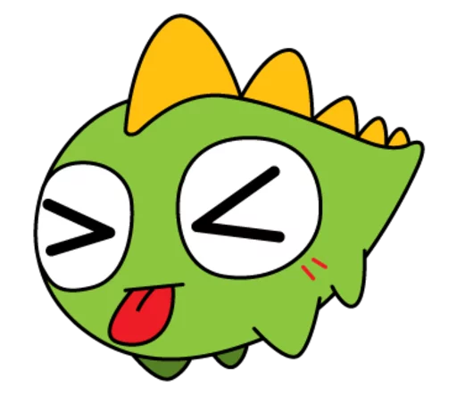 😝 Стикер «Dragonbot Jr» для Telegram