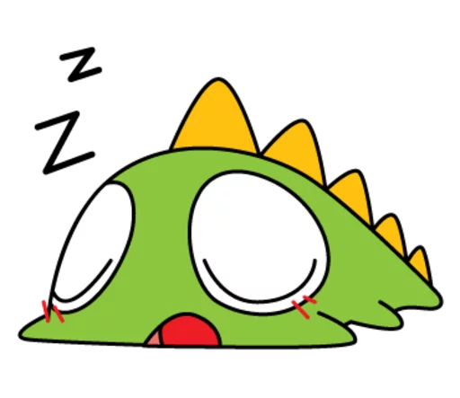 😴 Стикер «Dragonbot Jr» для Telegram