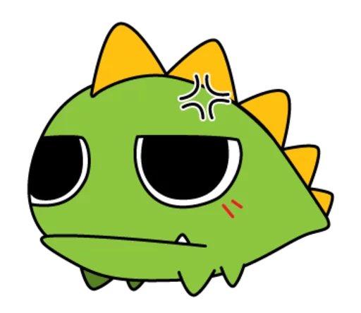 😠 Стикер «Dragonbot Jr» для Telegram