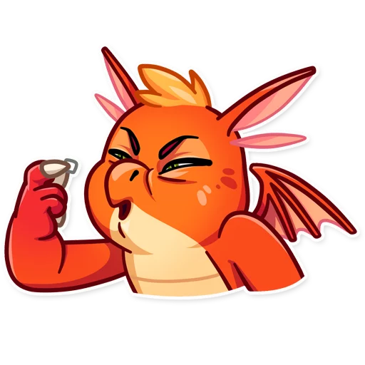 🔎 Стикер «Drago» для Telegram