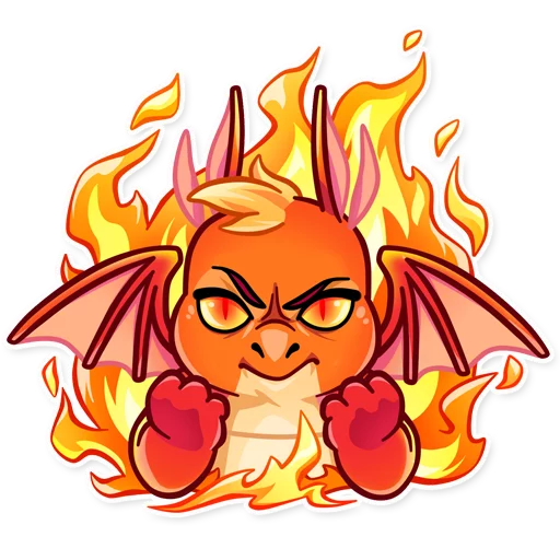 😡 Стикер «Drago» для Telegram