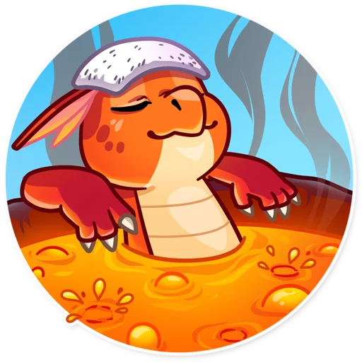 🛀 Стикер «Drago» для Telegram