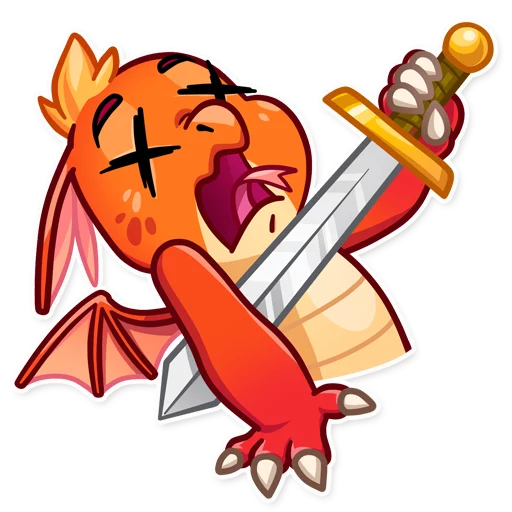 😵 Стикер «Drago» для Telegram