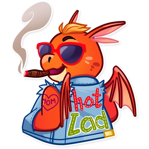 😎 Стикер «Drago» для Telegram