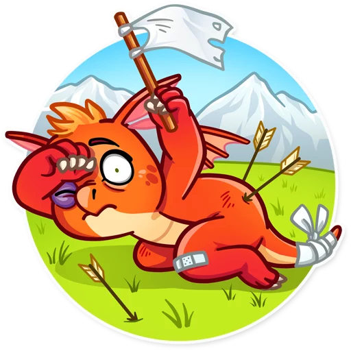 🤕 Стикер «Drago» для Telegram