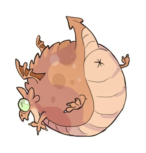 😃 Стикер «DragonBuns (KODA)» для Telegram