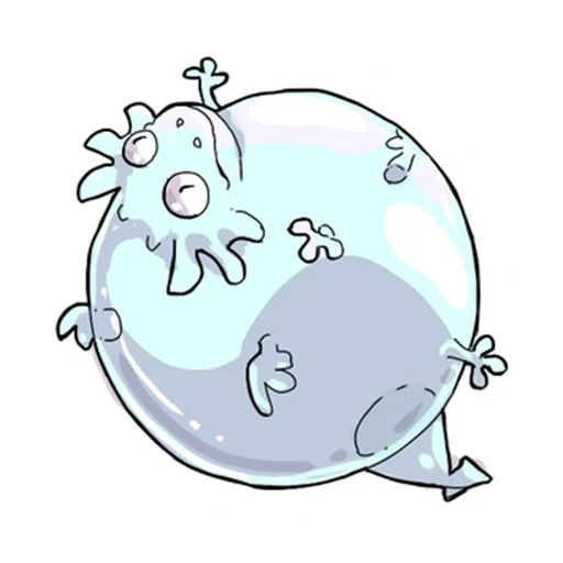 💧 Стикер «DragonBuns (KODA)» для Telegram