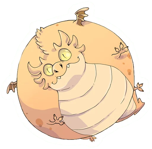 😐 Стикер «DragonBuns (KODA)» для Telegram