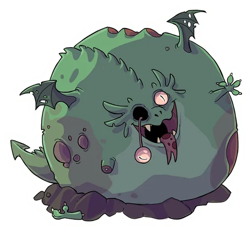 💀 Стикер «DragonBuns (KODA)» для Telegram