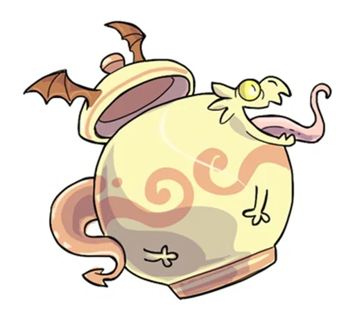🍯 Стикер «DragonBuns (KODA)» для Telegram
