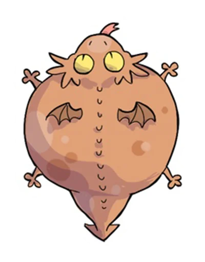 😶 Стикер «DragonBuns (KODA)» для Telegram