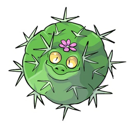 🌵 Стикер «DragonBuns (KODA)» для Telegram