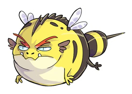 🐝 Стикер «DragonBuns (KODA)» для Telegram