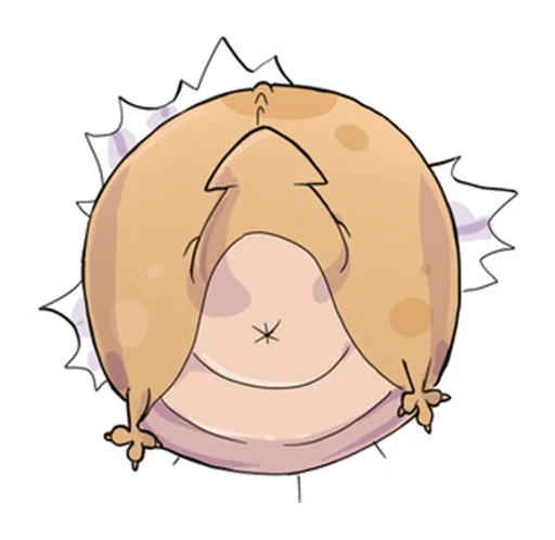 🙈 Стикер «DragonBuns (KODA)» для Telegram