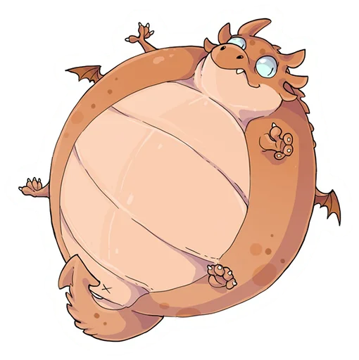 😐 Стикер «DragonBuns (KODA)» для Telegram