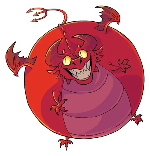 😈 Стикер «DragonBuns (KODA)» для Telegram
