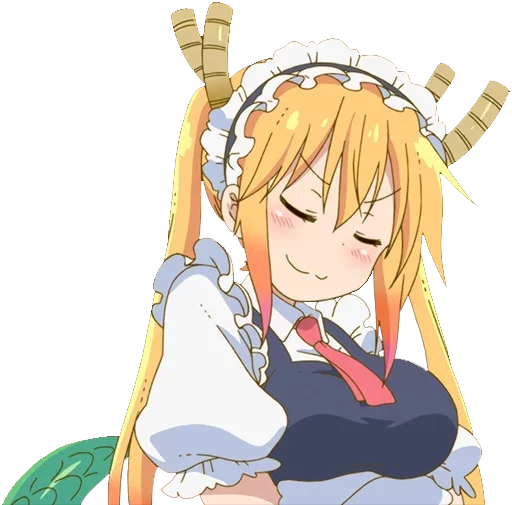 😏 Стикер «Maid Dragon» для Telegram