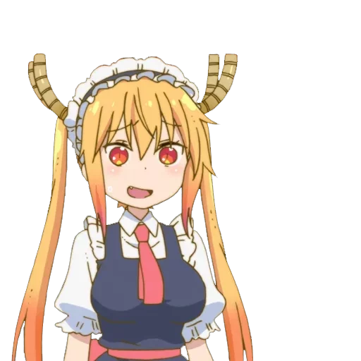 😅 Стикер «Maid Dragon» для Telegram