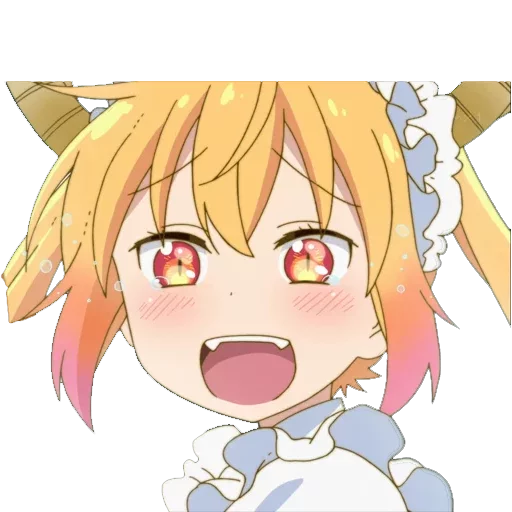😃 Стикер «Maid Dragon» для Telegram