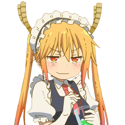 😏 Стикер «Maid Dragon» для Telegram