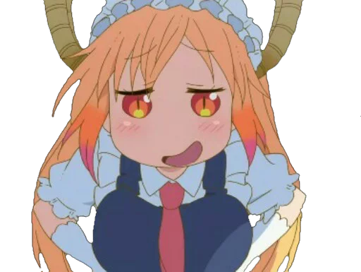 😏 Стикер «Maid Dragon» для Telegram