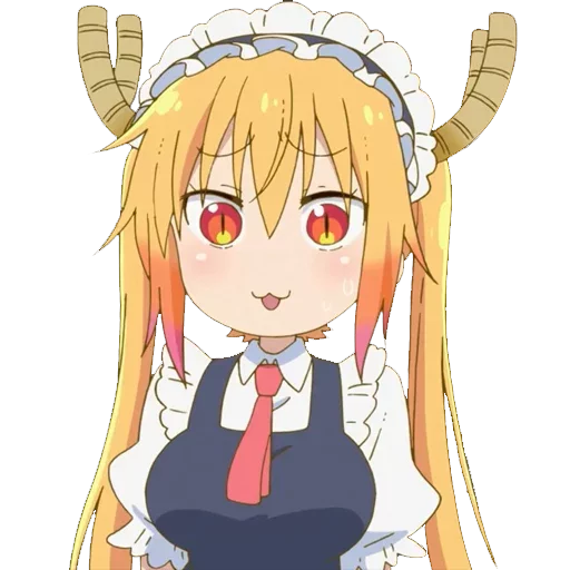 😗 Стикер «Maid Dragon» для Telegram