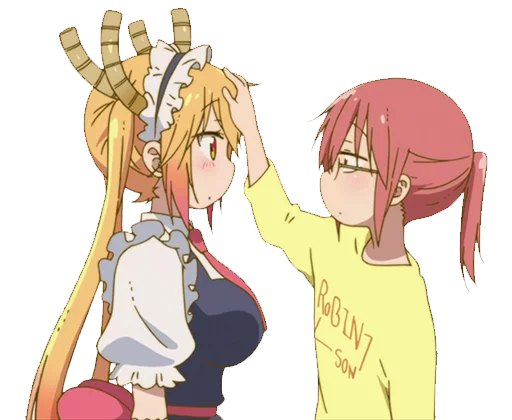 ✋️ Стикер «Maid Dragon» для Telegram