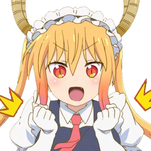 🎉 Стикер «Maid Dragon» для Telegram
