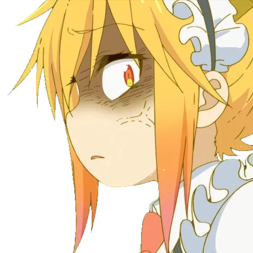 😡 Стикер «Maid Dragon» для Telegram