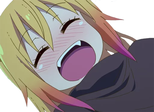 😂 Стикер «Maid Dragon» для Telegram