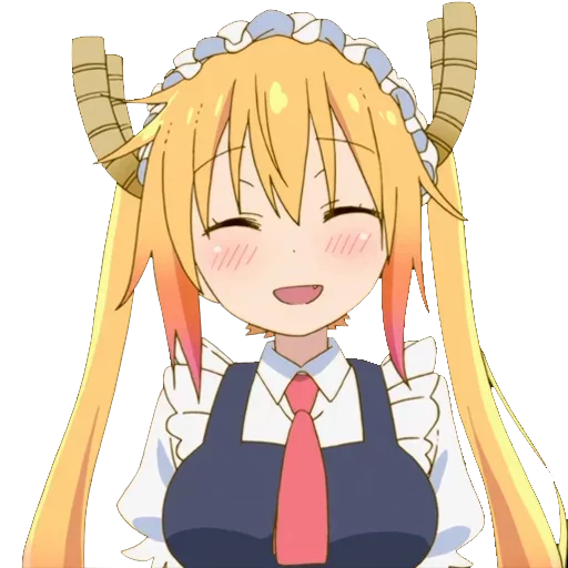 😄 Стикер «Maid Dragon» для Telegram