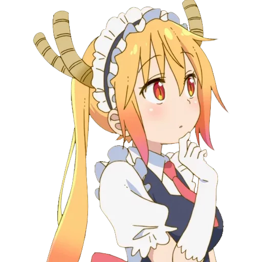 🤔 Стикер «Maid Dragon» для Telegram
