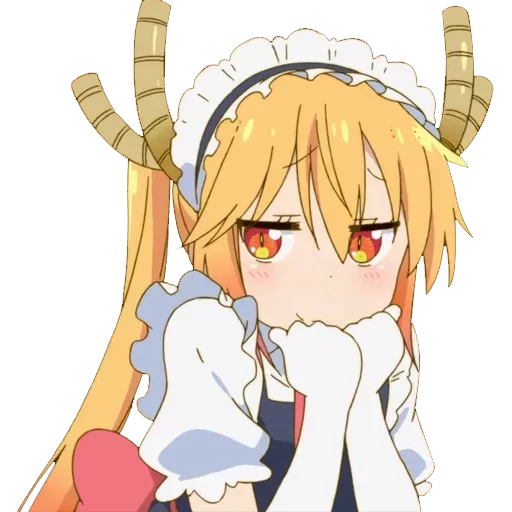 😏 Стикер «Maid Dragon» для Telegram
