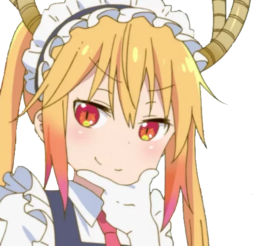 🤔 Стикер «Maid Dragon» для Telegram