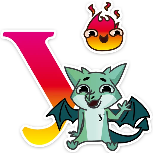 🔥 Стикер «Дракон УрФУ» для Telegram