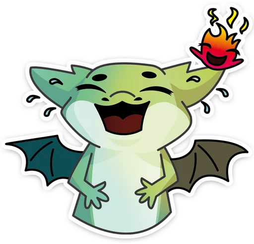 😂 Стикер «Дракон УрФУ» для Telegram