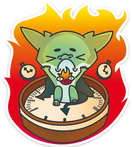 ⏰ Стикер «Дракон УрФУ» для Telegram