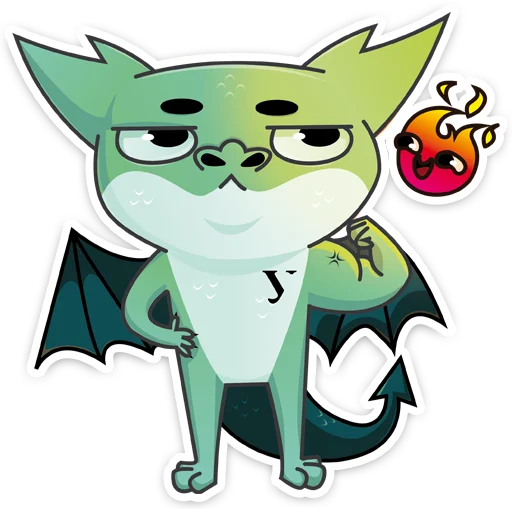 💪 Стикер «Дракон УрФУ» для Telegram