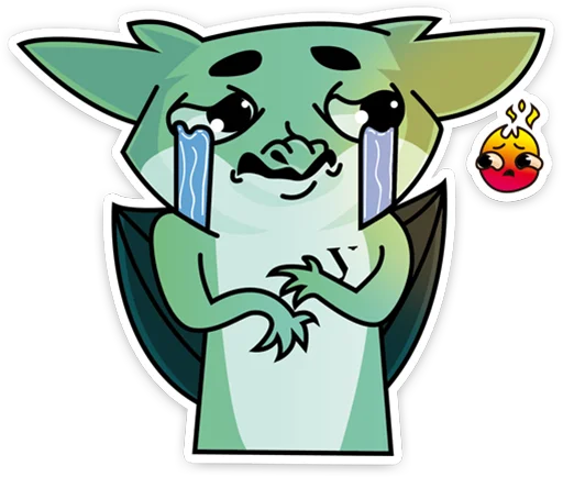 😭 Стикер «Дракон УрФУ» для Telegram