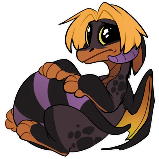 😭 Стикер «Zazush the dragon» для Telegram