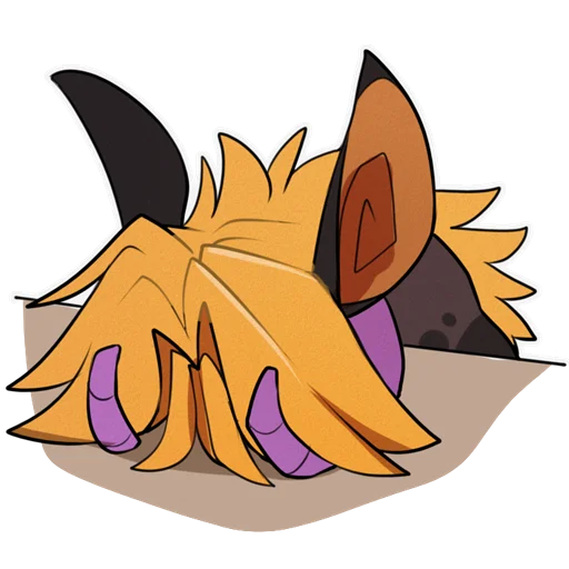 😓 Стикер «Zazush the dragon» для Telegram