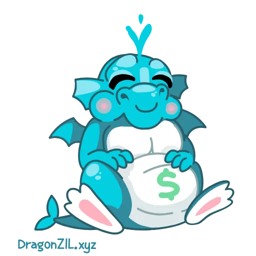 💰 Стикер «DragonZIL» для Telegram