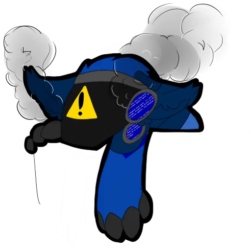 ⚠️ Стикер «Drakal Protogen» для Telegram