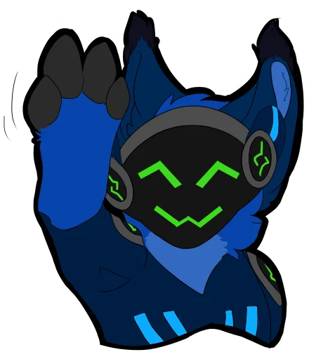 👋 Стикер «Drakal Protogen» для Telegram