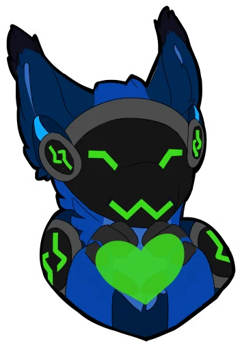 💚 Стикер «Drakal Protogen» для Telegram